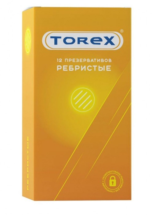 Текстурированные презервативы Torex  Ребристые  - 12 шт. - Torex - купить с доставкой в Томске
