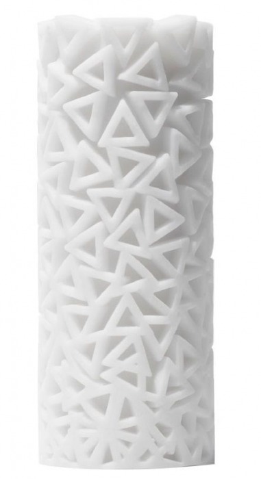 Белый 3D мастурбатор PILE - Tenga - в Томске купить с доставкой