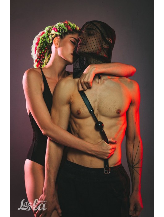 Черный кляп-шарик Joyride - Lola Games - купить с доставкой в Томске