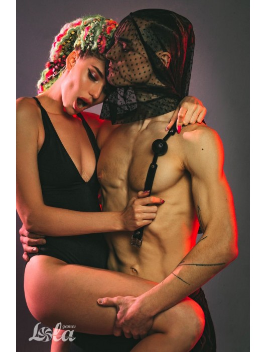 Черный кляп-шарик Joyride - Lola Games - купить с доставкой в Томске