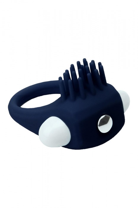 Синее эрекционное виброкольцо STIMU RING - Dream Toys - в Томске купить с доставкой