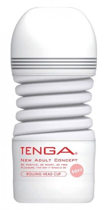 Мастурбатор TENGA Rolling Head Cup Soft - Tenga - в Томске купить с доставкой