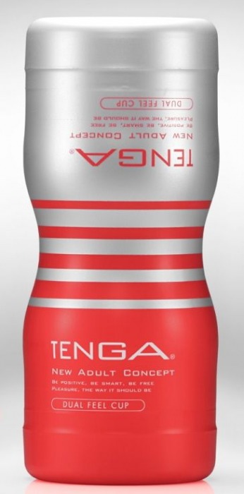 Мастурбатор TENGA Dual Sensation Cup - Tenga - в Томске купить с доставкой