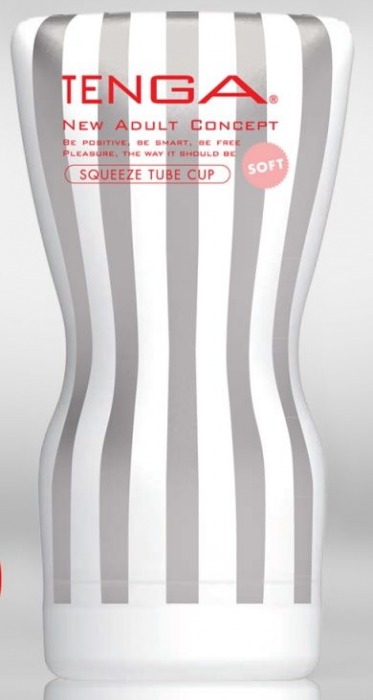 Мастурбатор TENGA Squeeze Tube Cup Soft - Tenga - в Томске купить с доставкой