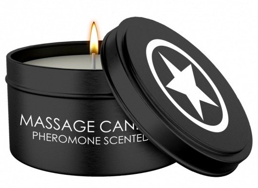 Массажная свеча с феромонами Massage Candle Pheromone Scented - Shots Media BV - купить с доставкой в Томске