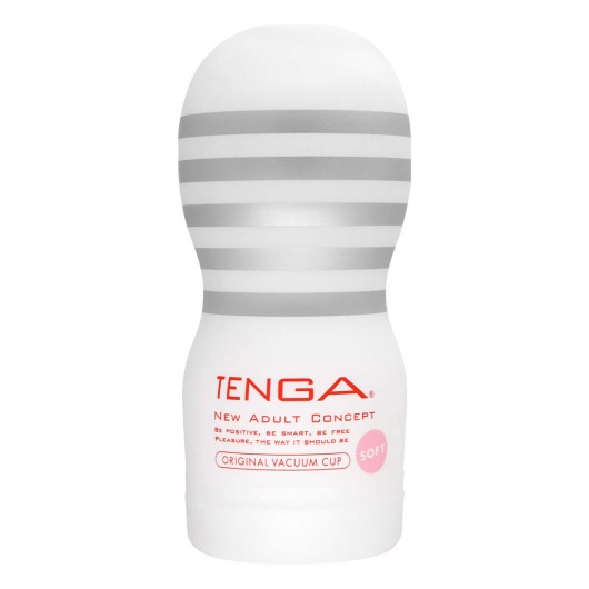 Мастурбатор TENGA Original Vacuum Cup Soft - Tenga - в Томске купить с доставкой