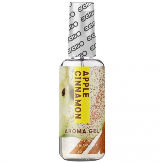 Интимный лубрикант EGZO AROMA с ароматом яблока и корицы - 50 мл. - EGZO - купить с доставкой в Томске