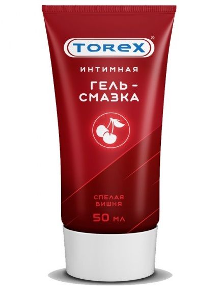 Смазка на водной основе TOREX  Спелая вишня  - 50 мл. - Torex - купить с доставкой в Томске