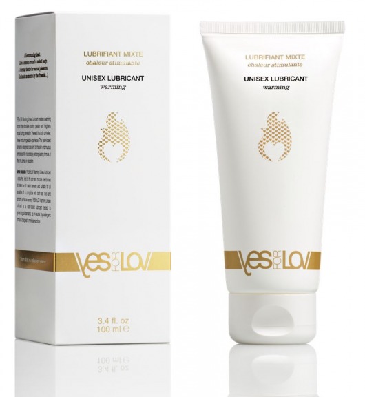 Лубрикант на водной основе с согревающим эффектом Warming Unisex Lubricant - 100 мл. - YESforLOV - купить с доставкой в Томске