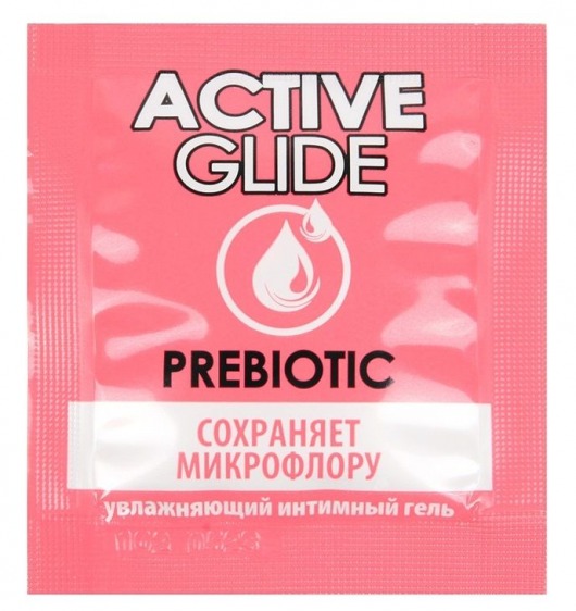 Лубрикант на водной основе Active Glide с пребиотиком - 3 гр. - Биоритм - купить с доставкой в Томске