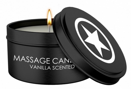 Массажная свеча с ароматом ванили Massage Candle - Shots Media BV - купить с доставкой в Томске