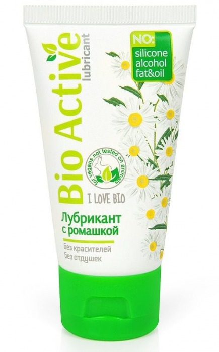 Гель-лубрикант на водной основе Bio Active - 50 гр. - Биоритм - купить с доставкой в Томске
