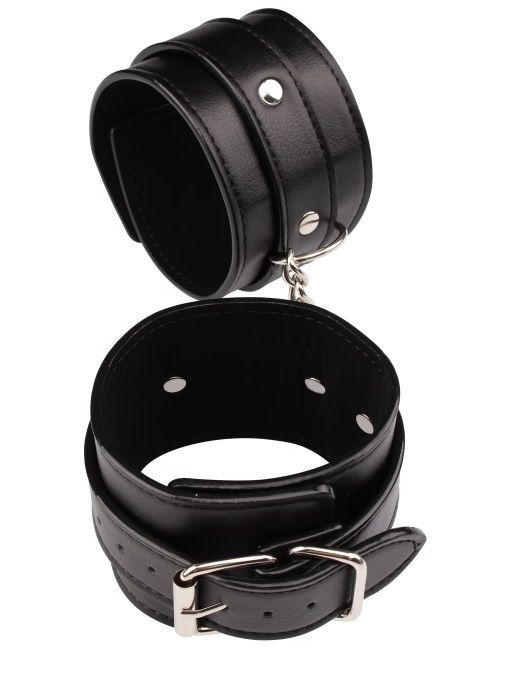 Черные оковы Classic Ankle Cuffs - Chisa - купить с доставкой в Томске