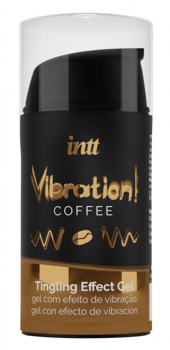 Жидкий интимный гель с эффектом вибрации Vibration! Coffee - 15 мл. - INTT - купить с доставкой в Томске