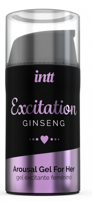 Женский возбуждающий интимный гель Excitation Ginseng - 15 мл. - INTT - купить с доставкой в Томске