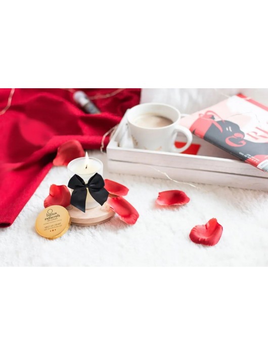 Массажная свеча Melt My Heart с ароматом карамели - 70 мл. - Bijoux Indiscrets - купить с доставкой в Томске