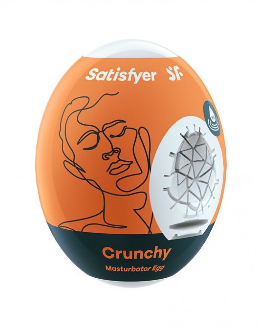 Мастурбатор-яйцо Satisfyer Crunchy Mini Masturbator - Satisfyer - в Томске купить с доставкой