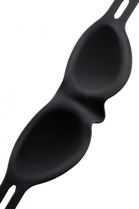 Черная плотная силиконовая маска - ToyFa - купить с доставкой в Томске