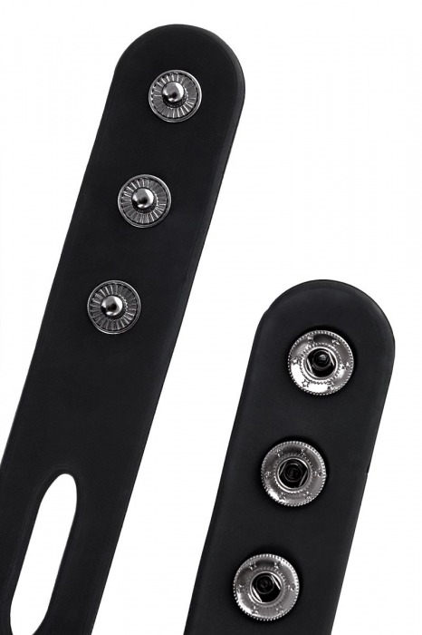 Черная плотная силиконовая маска - ToyFa - купить с доставкой в Томске