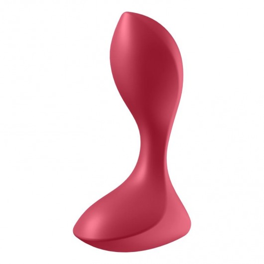 Красный вибромассажёр простаты Satisfyer Backdoor Lover - 14 см. - Satisfyer - в Томске купить с доставкой