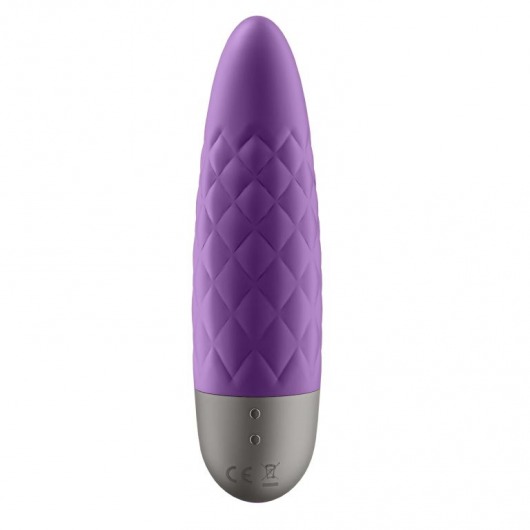 Фиолетовый мини-вибратор Ultra Power Bullet 5 - Satisfyer