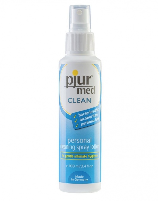 Гигиенический спрей pjur MED Clean Spray - 100 мл. - Pjur - купить с доставкой в Томске
