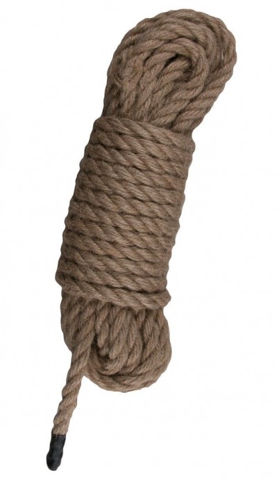 Пеньковая веревка для связывания Hemp Rope - 5 м. - Easy toys - купить с доставкой в Томске