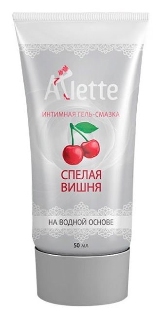 Интимная гель-смазка на водной основе Arlette  Спелая вишня  - 50 мл. - Arlette - купить с доставкой в Томске