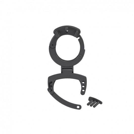 Кольцо с зажимом для мошонки для пояса верности Pubic Enemy - MyStim - купить с доставкой в Томске