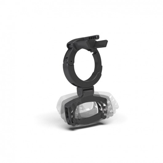 Кольцо с зажимом для мошонки для пояса верности Pubic Enemy - MyStim - купить с доставкой в Томске