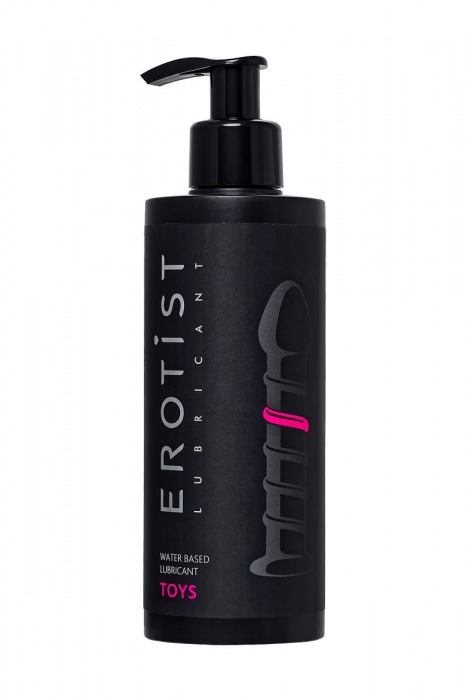 Лубрикант на водной основе Erotist Toys для использования с игрушками - 250 мл. - Erotist Lubricants - купить с доставкой в Томске