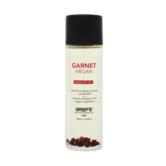 Органическое массажное масло GARNET ARGAN - 100 мл. - Exsens - купить с доставкой в Томске