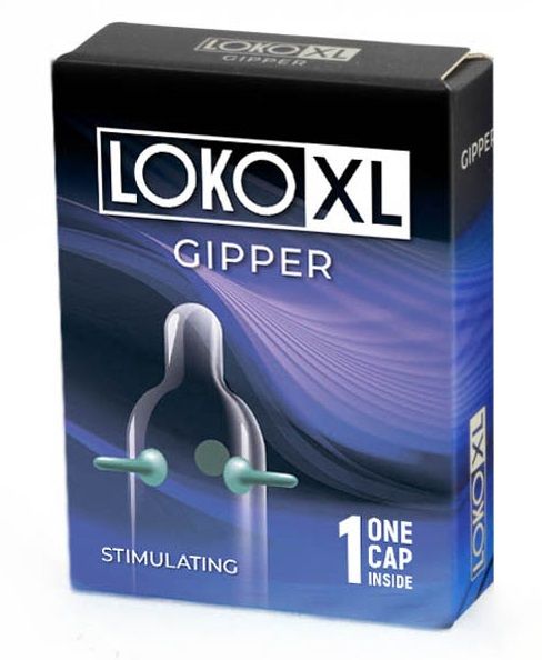 Стимулирующая насадка на пенис LOKO XL GIPPER - Sitabella - в Томске купить с доставкой