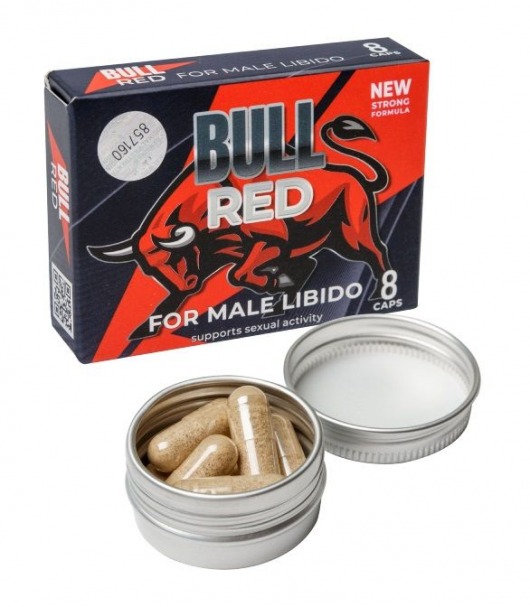 Пищевой концентрат для мужчин BULL RED - 8 капсул - Sitabella - купить с доставкой в Томске