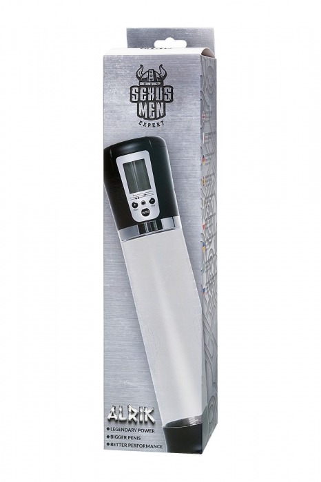Прозрачная автоматическая помпа для пениса Alrik - Sexus - в Томске купить с доставкой