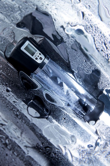 Прозрачная автоматическая помпа для пениса Alrik - Sexus - в Томске купить с доставкой