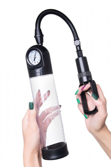 Прозрачная механическая помпа Helmer с манометром - Sexus - в Томске купить с доставкой