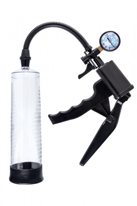 Прозрачная механическая помпа для пениса Viggo - Sexus - в Томске купить с доставкой