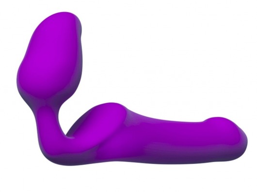 Лиловый безремневой страпон Queens M - Adrien Lastic - купить с доставкой в Томске