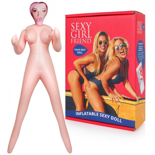 Надувная секс-кукла  Анджелина - Bior toys - в Томске купить с доставкой