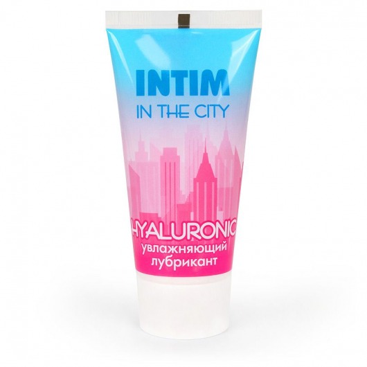 Увлажняющий лубрикант на водной основе Intim in the city Hyaluronic - 60 гр. - Биоритм - купить с доставкой в Томске