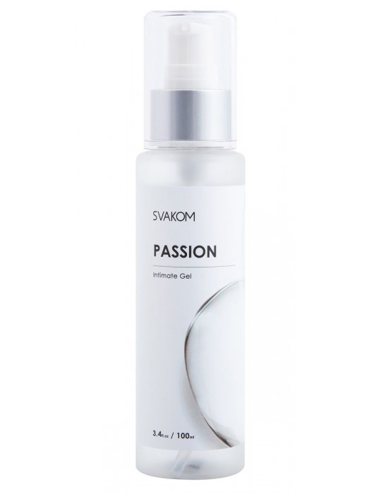 Смазка на водной основе Passion Intimate Gel - 100 мл. - Svakom - купить с доставкой в Томске