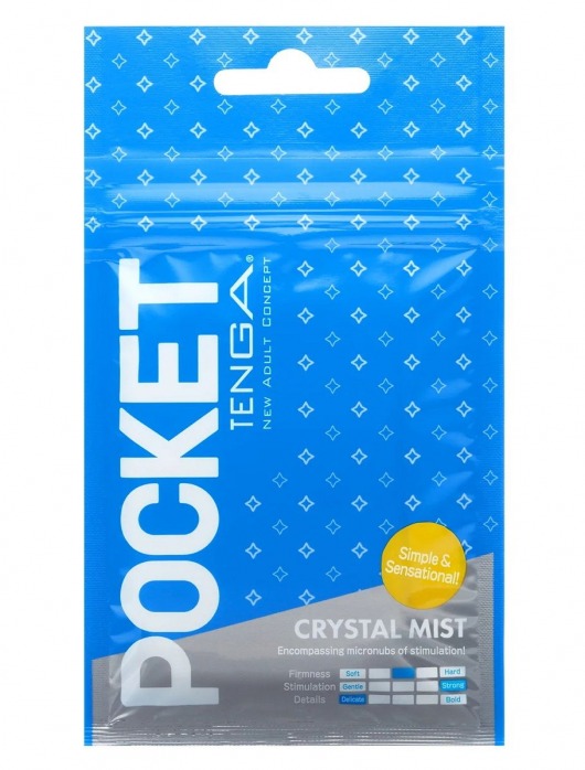 Карманный мастурбатор Crystal Mist - Tenga - в Томске купить с доставкой