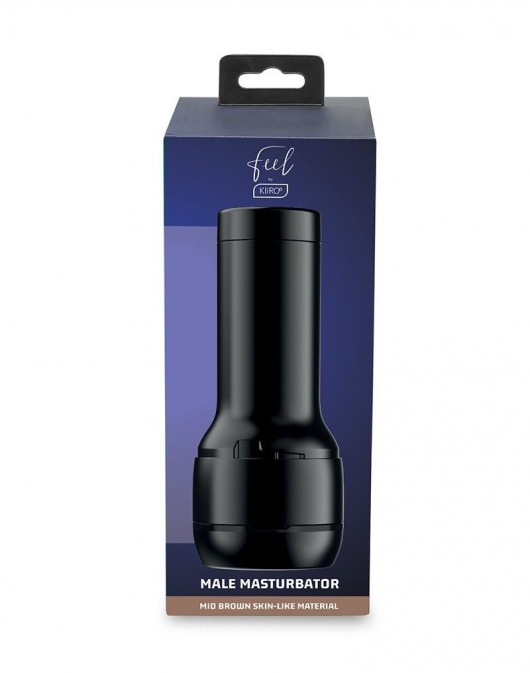 Коричневый мастурбатор-вагина Feel Stroker - Kiiroo - в Томске купить с доставкой