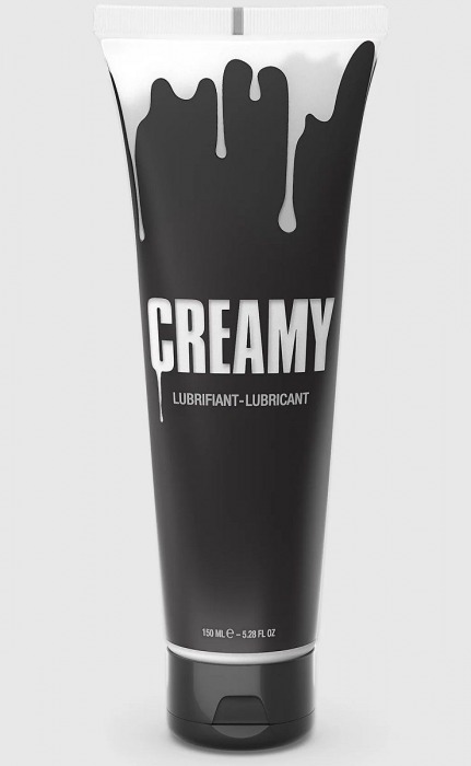 Смазка на водной основе Creamy с консистенцией спермы - 150 мл. - Strap-on-me - купить с доставкой в Томске