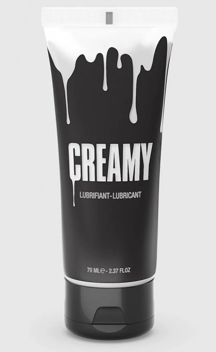 Смазка на водной основе Creamy с консистенцией спермы - 70 мл. - Strap-on-me - купить с доставкой в Томске