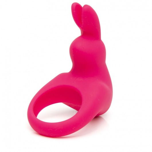 Розовое эрекционное виброкольцо Happy Rabbit Rechargeable Rabbit Cock Ring - Happy Rabbit - в Томске купить с доставкой