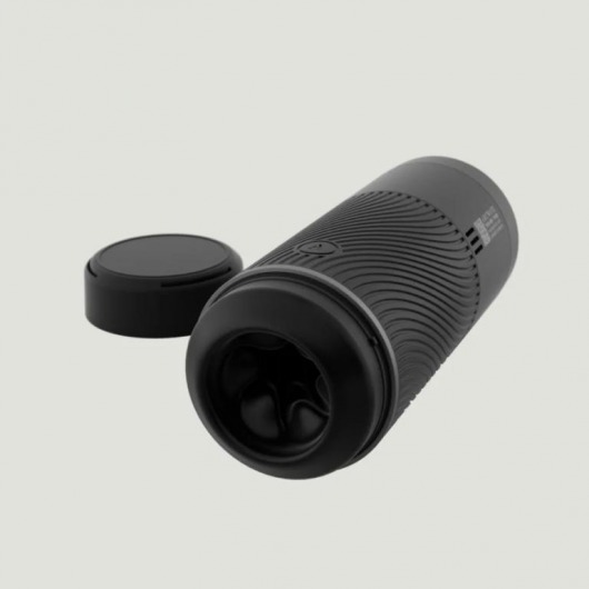 Черный мастурбатор с контролем всасывания Arcwave Pow Stroker - Arcwave - в Томске купить с доставкой
