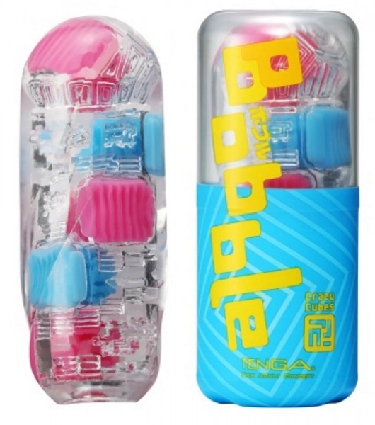 Мастурбатор Tenga Bobble Crazy Cubes - Tenga - в Томске купить с доставкой