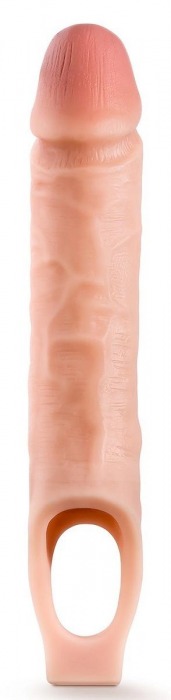 Телесная насадка на пенис 10 Inch Cock Sheath Extender - 25 см. - Blush Novelties - в Томске купить с доставкой